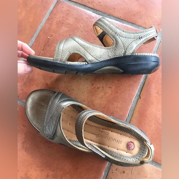 Clarks Adjustable Sandals - Picture 2 of 6